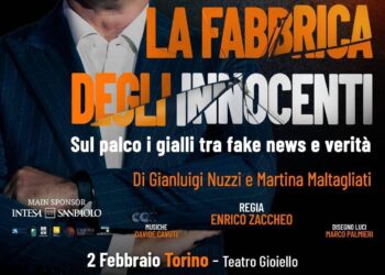 A teatro Gianluigi Nuzzi porta i gialli con ‘La fabbrica degli innocenti’, tra fake news e verità
