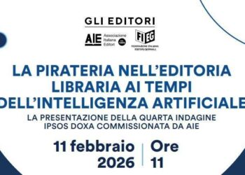 ‘La pirateria nell’editoria libraria ai tempi dell’Ai’, convegno Aie-Fieg a Roma
