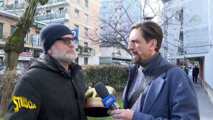 Il tapiro di Striscia a Pucci, ‘la mia comicità è diventata di estrema destra’