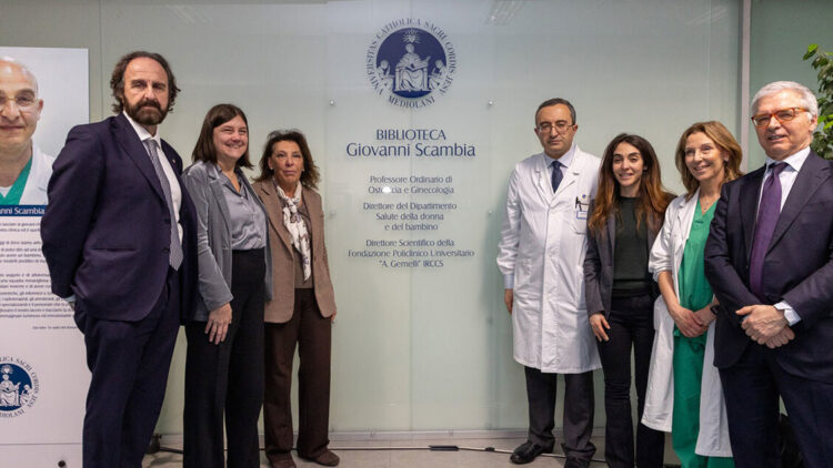 La biblioteca del Gemelli intitolata a Giovanni Scambia