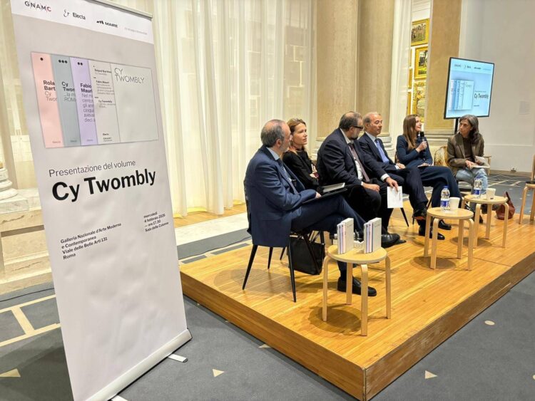 Libri, presentato alla Gnamc ‘Cy Twombly’ sul legame del pittore americano con Roma