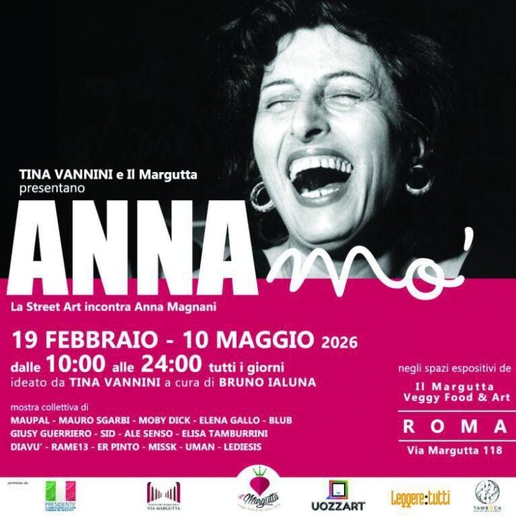 ‘ANNAmo”, a Roma la street art incontra Anna Magnani