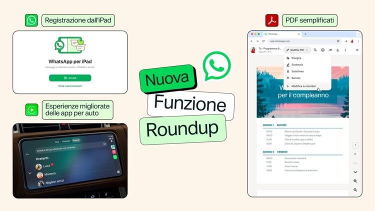 WhatsApp, ora si può creare un profilo direttamente su iPad