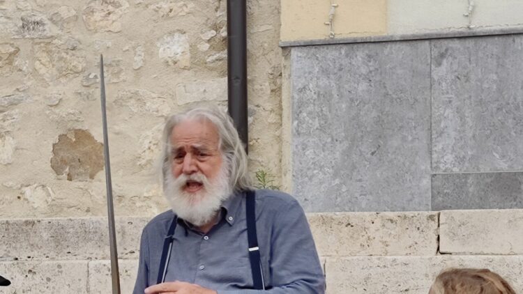 Al via le riprese del corto Il tempo finito con il Maestro dei pupi Mimmo Cuticchio