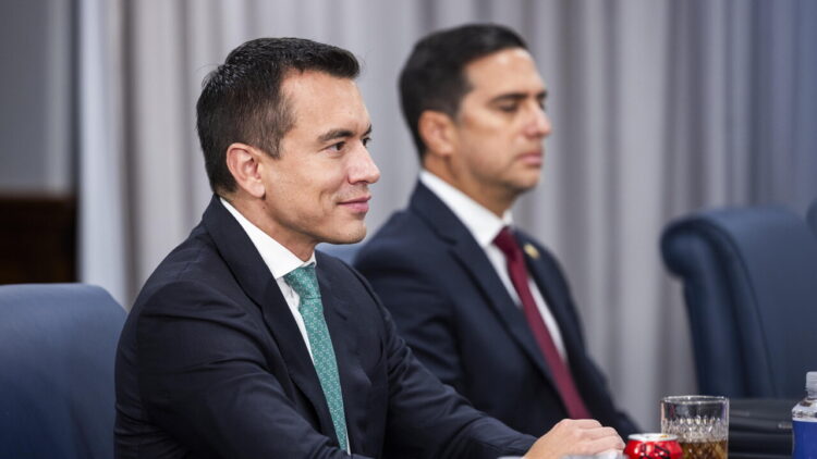 Ecuador, il presidente Noboa stima ’80mila persone armate’ nelle gang criminali